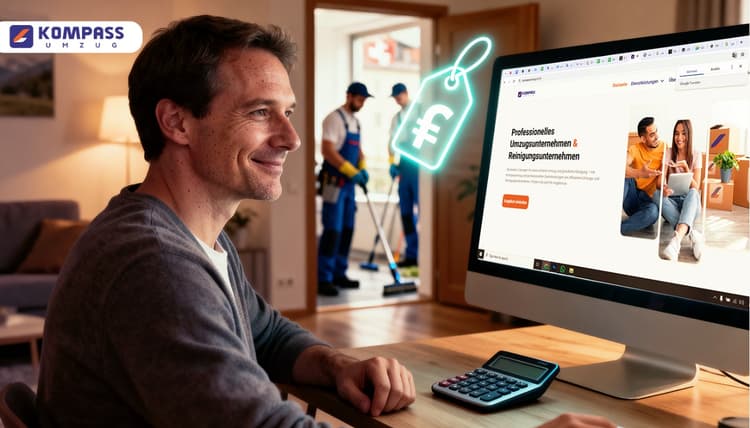 Große Reinigungsfirmen Bern – Professionelle Dienstleistungen von KOMPASS Umzug image